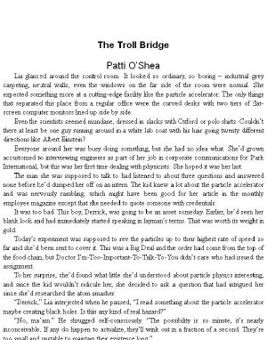 [Jarved Nine 2.50] • Bridge, The Troll